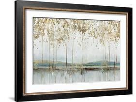 Golden Whisper-Isabelle Z-Framed Art Print