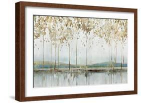 Golden Whisper-Isabelle Z-Framed Art Print