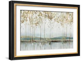 Golden Whisper-Isabelle Z-Framed Art Print