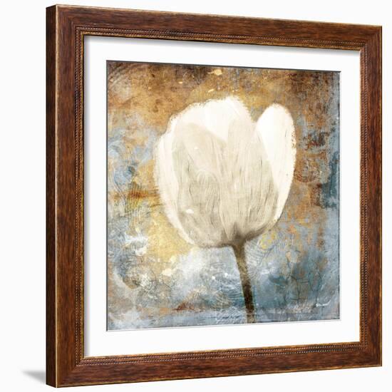 Golden White Blues Mate-Jace Grey-Framed Art Print