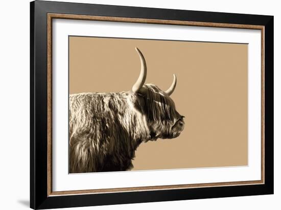 Golden Wild - Focus-James Guilliam-Framed Giclee Print