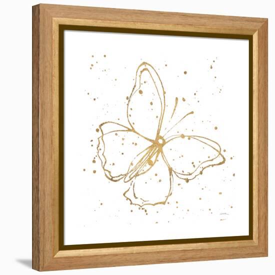 Golden Wings I-Shirley Novak-Framed Stretched Canvas