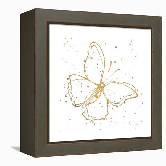 Golden Wings I-Shirley Novak-Framed Stretched Canvas