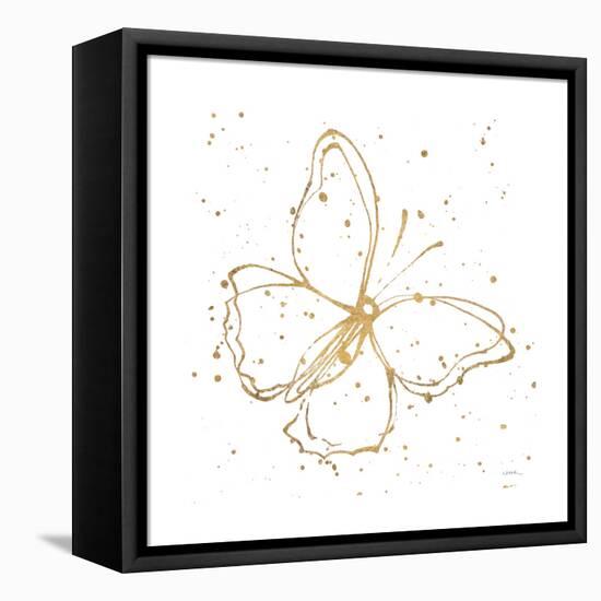 Golden Wings I-Shirley Novak-Framed Stretched Canvas