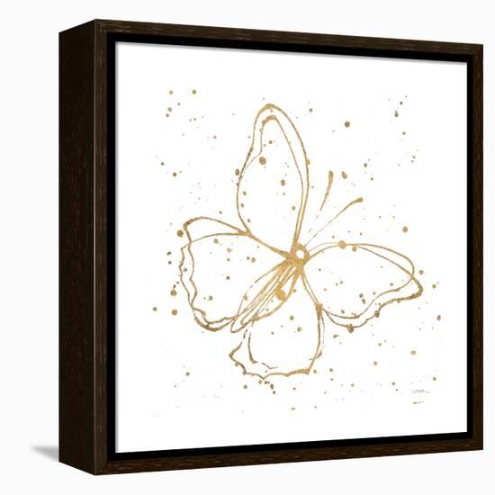 Golden Wings I-Shirley Novak-Framed Stretched Canvas