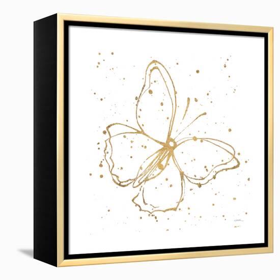 Golden Wings I-Shirley Novak-Framed Stretched Canvas