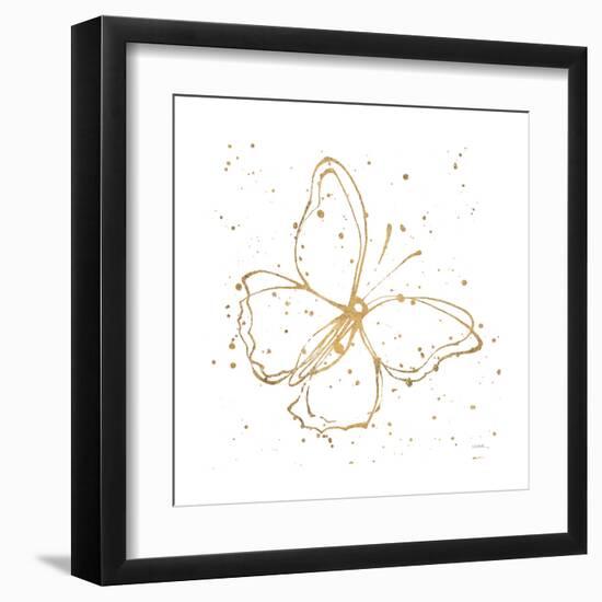 Golden Wings I-Shirley Novak-Framed Art Print