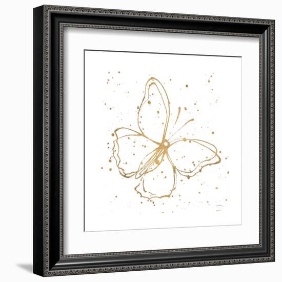 Golden Wings I-Shirley Novak-Framed Art Print