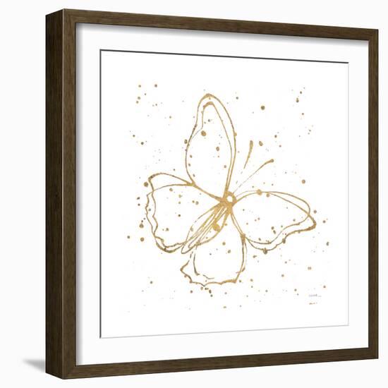 Golden Wings I-Shirley Novak-Framed Art Print