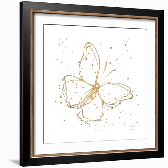 Golden Wings I-Shirley Novak-Framed Art Print