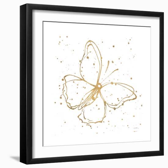 Golden Wings I-Shirley Novak-Framed Art Print