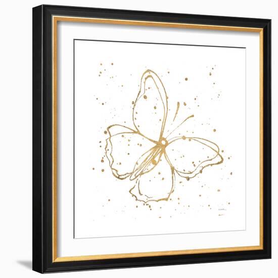 Golden Wings I-Shirley Novak-Framed Art Print