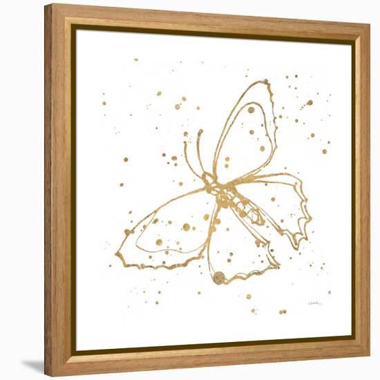 Golden Wings II-Shirley Novak-Framed Stretched Canvas