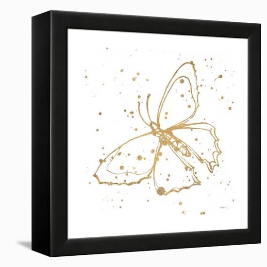 Golden Wings II-Shirley Novak-Framed Stretched Canvas