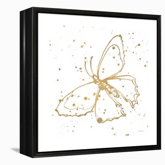 Golden Wings II-Shirley Novak-Framed Stretched Canvas