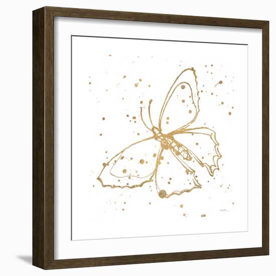 Golden Wings II-Shirley Novak-Framed Art Print