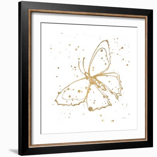 Golden Wings II-Shirley Novak-Framed Art Print