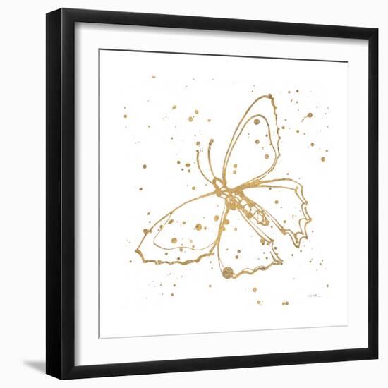 Golden Wings II-Shirley Novak-Framed Art Print