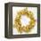 Golden Wreath I-Kate Bennett-Framed Stretched Canvas