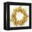 Golden Wreath I-Kate Bennett-Framed Stretched Canvas