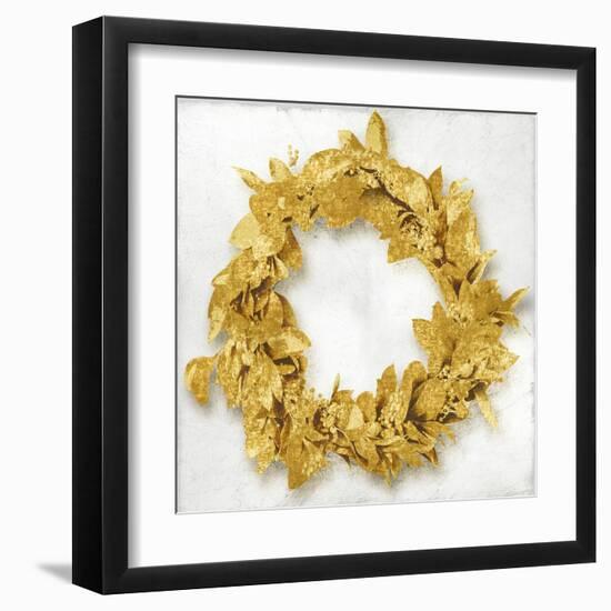 Golden Wreath I-Kate Bennett-Framed Art Print