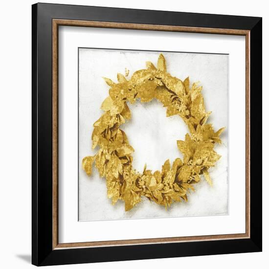 Golden Wreath I-Kate Bennett-Framed Art Print