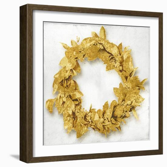 Golden Wreath I-Kate Bennett-Framed Art Print