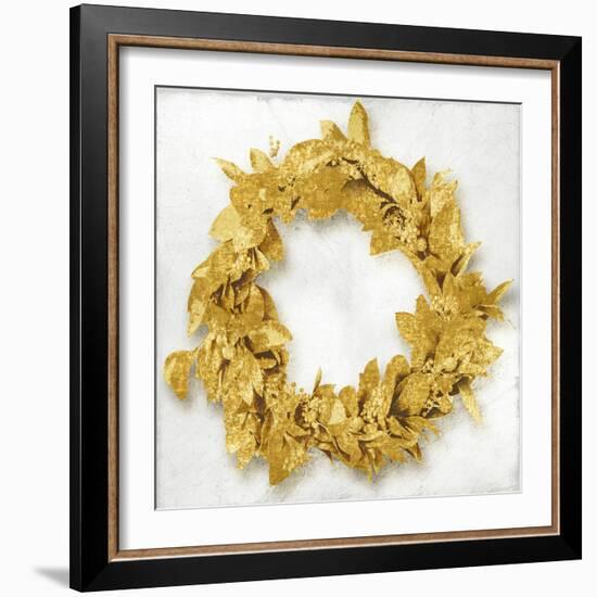 Golden Wreath I-Kate Bennett-Framed Art Print