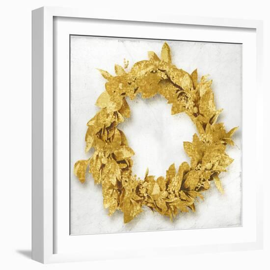 Golden Wreath I-Kate Bennett-Framed Art Print