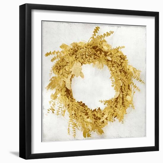 Golden Wreath II-Kate Bennett-Framed Premium Giclee Print