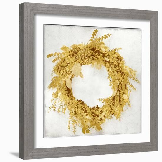 Golden Wreath II-Kate Bennett-Framed Art Print