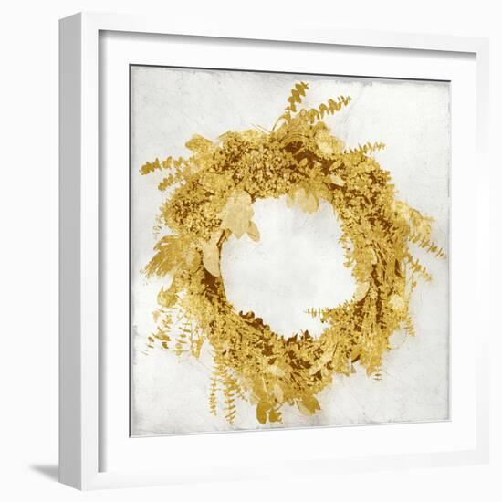 Golden Wreath II-Kate Bennett-Framed Art Print