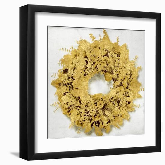 Golden Wreath III-Kate Bennett-Framed Art Print