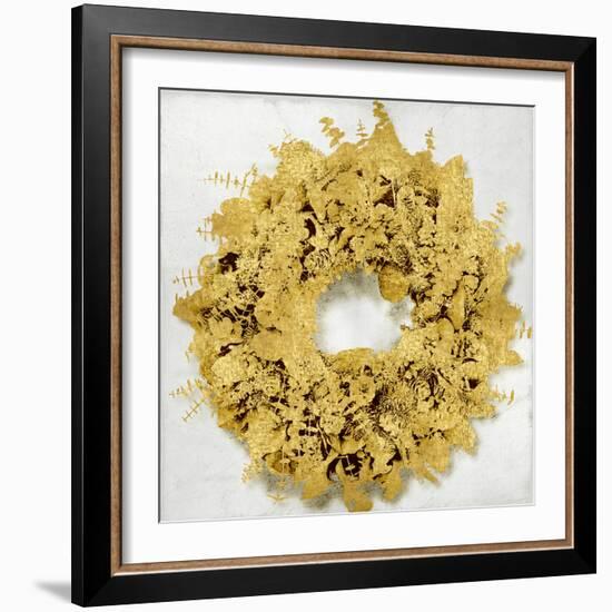 Golden Wreath III-Kate Bennett-Framed Art Print