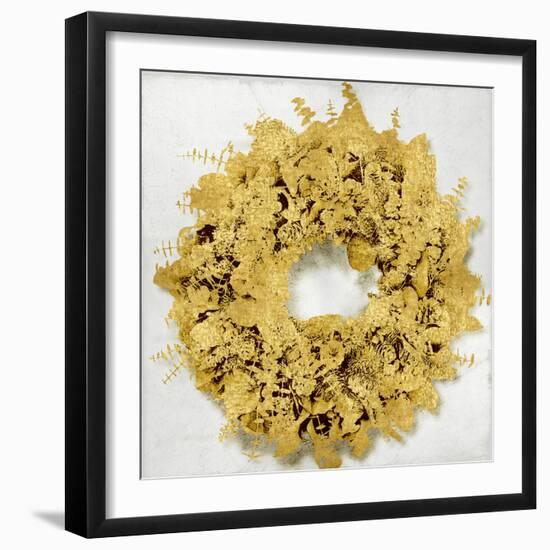 Golden Wreath III-Kate Bennett-Framed Art Print