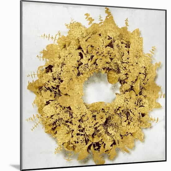 Golden Wreath III-Kate Bennett-Mounted Art Print