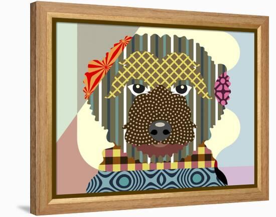 Goldendoodle-Lanre Adefioye-Framed Premier Image Canvas