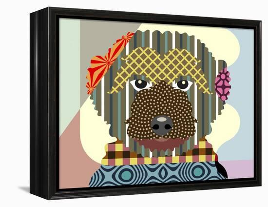 Goldendoodle-Lanre Adefioye-Framed Premier Image Canvas