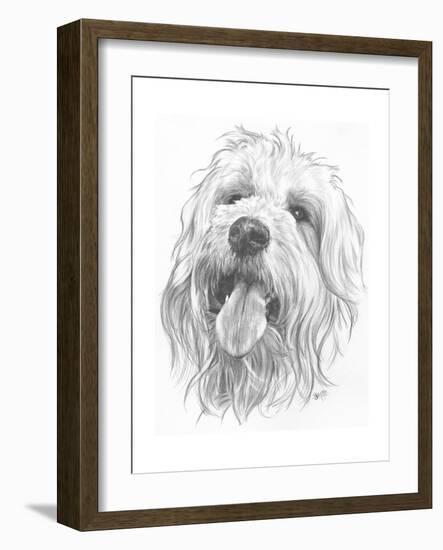 Goldendootle-Barbara Keith-Framed Giclee Print