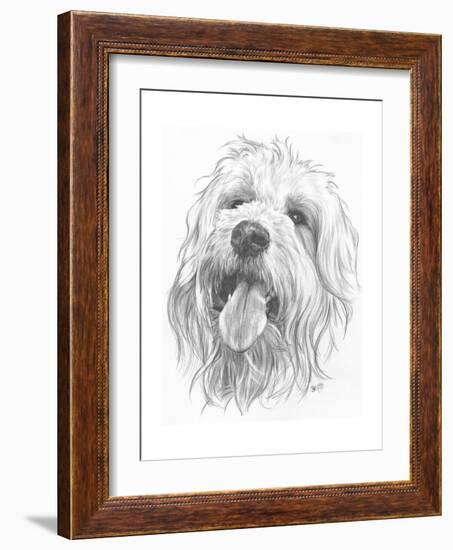 Goldendootle-Barbara Keith-Framed Giclee Print