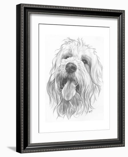 Goldendootle-Barbara Keith-Framed Giclee Print