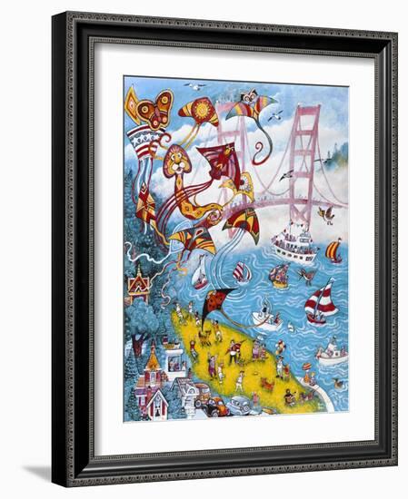 Goldengate Kites-Bill Bell-Framed Giclee Print