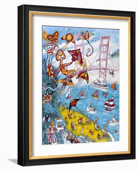 Goldengate Kites-Bill Bell-Framed Giclee Print