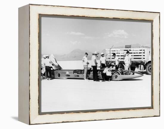 Goldenrod' Land Speed Record Car, Bonneville Salt Flats, Utah, USA, 1965-null-Framed Premier Image Canvas