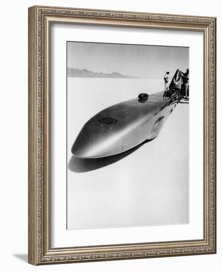 Goldenrod' Land Speed Record Car, Bonneville Salt Flats, Utah, USA, C1965-null-Framed Photographic Print