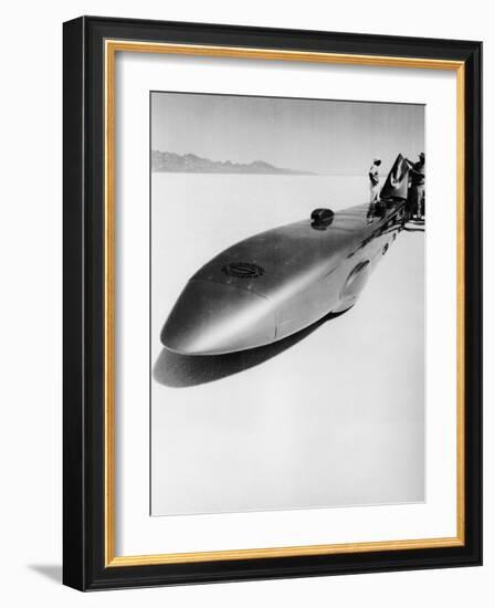 Goldenrod' Land Speed Record Car, Bonneville Salt Flats, Utah, USA, C1965-null-Framed Photographic Print