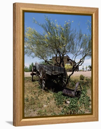 Goldfield Ghost Town, Apache Junction, Arizona, USA-null-Framed Premier Image Canvas