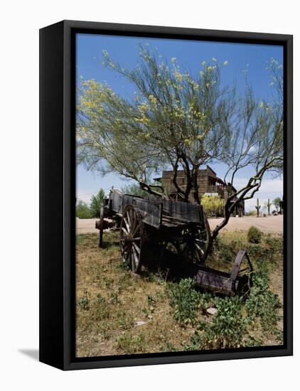 Goldfield Ghost Town, Apache Junction, Arizona, USA-null-Framed Premier Image Canvas