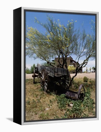 Goldfield Ghost Town, Apache Junction, Arizona, USA-null-Framed Premier Image Canvas