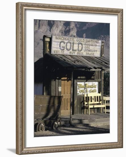 Goldfield Ghost Town, Apache Junction, Arizona, USA-null-Framed Photographic Print